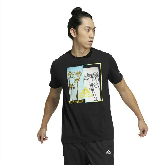 沖縄県内（離島含）3，300円以上送料無料】アディダス Tシャツ 半袖