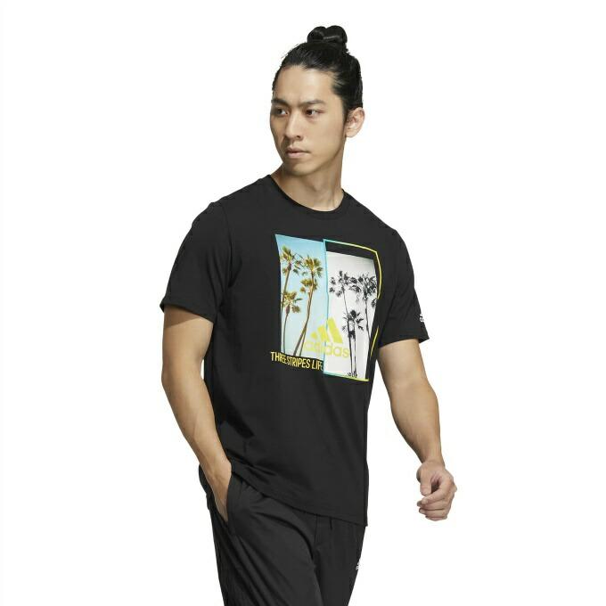 沖縄県内（離島含）3，300円以上送料無料】アディダス Tシャツ 半袖