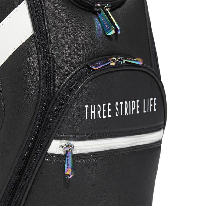 アディダス キャディバッグ レディース スリーストライプキャディ