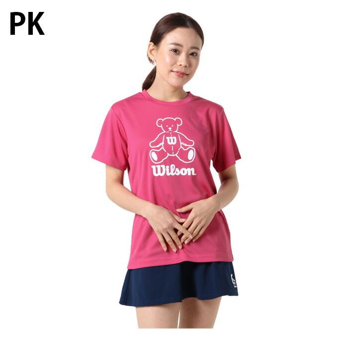 ウイルソン Wilson テニスウェア バドミントンウェア Tシャツ 半袖