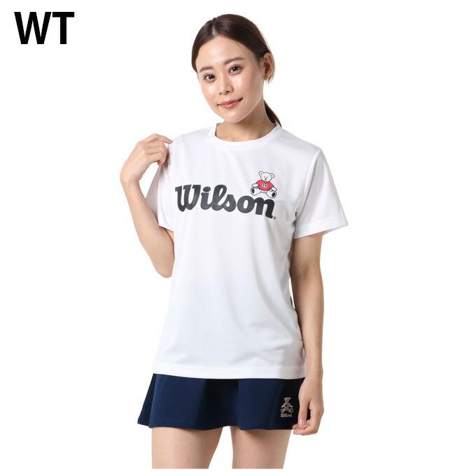 ウイルソン Wilson テニスウェア バドミントンウェア Tシャツ 半袖