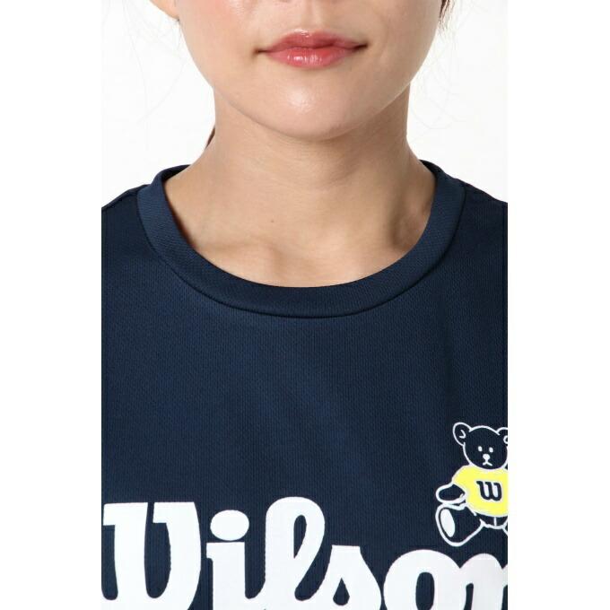 ウイルソン Wilson テニスウェア バドミントンウェア Tシャツ 半袖