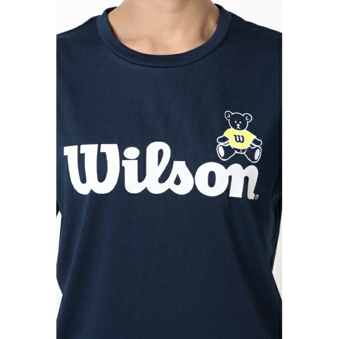 ウイルソン Wilson テニスウェア バドミントンウェア Tシャツ 半袖