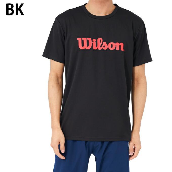 ウイルソン Wilson テニスウェア バドミントンウェア Tシャツ 半袖