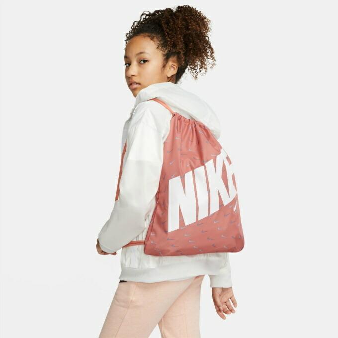 ナイキ NIKE ピンク ナップサック JR AOP ジムサック 沖縄県内（離島含）3，300円以上送料無料】ナイキ ナップサック