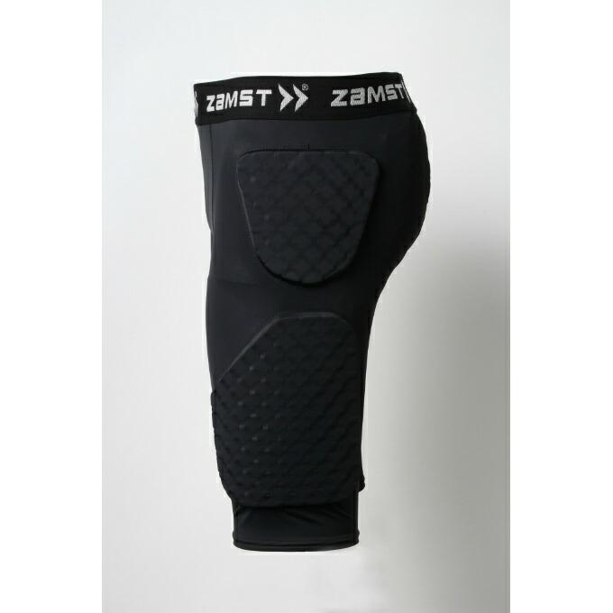 【沖縄県内（離島含）3，300円以上送料無料】ザムスト ZAMST ハーフタイツ メンズ BRAVE-PAD SHORTS 38890の画像
