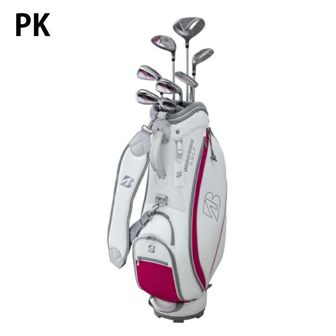 ブリヂストンゴルフBRIDGESTONE GOLF ゴルフ セットクラブ レディース キャディバッグ付8本セット BG-100L L-SET 2x4+UT+PT+CB_2