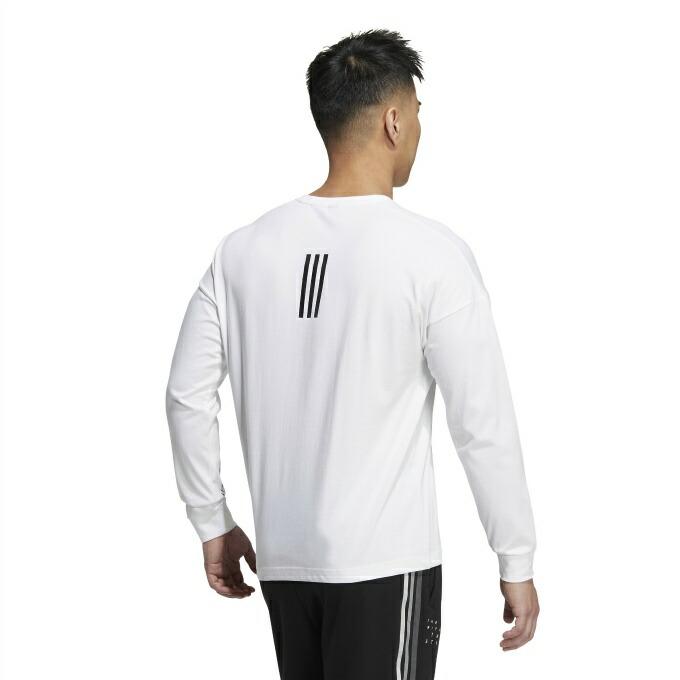 アディダス Tシャツ 長袖 メンズ レディース ワーディング 長袖Tシャツ