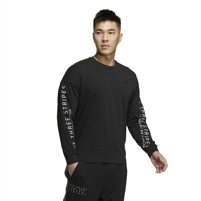 沖縄県内（離島含）3，300円以上送料無料】アディダス Tシャツ 長袖
