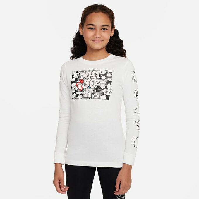 ナイキ Tシャツ 長袖 ジュニア YTH NSW ボクシー LS SP23 DX9532-100