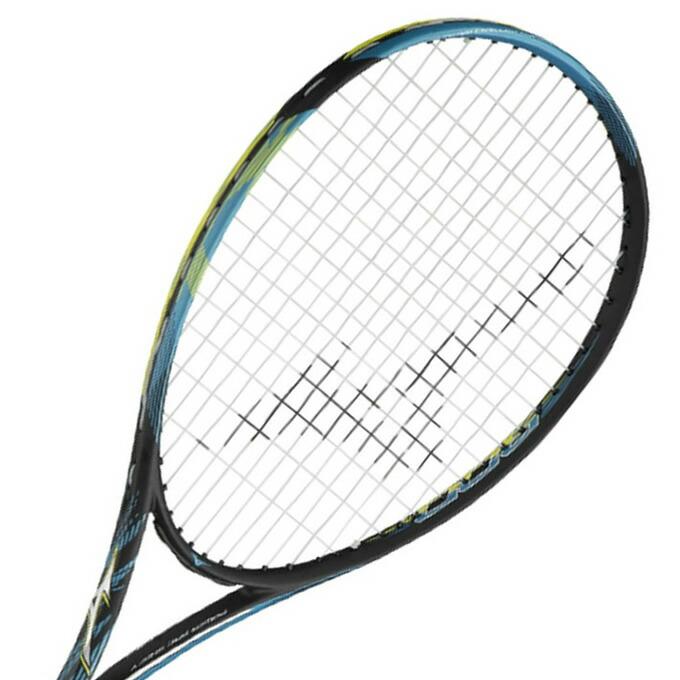 ミズノ ソフトテニスラケット オールラウンド 張り上げ済み メンズ
