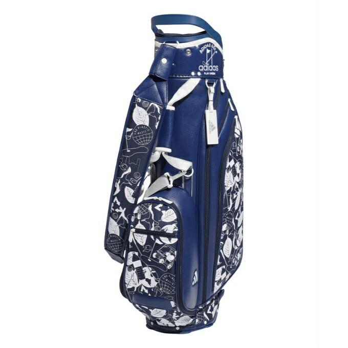 adidas ネイビー キャディバッグ adidas キャディバッグ 青 アディダス キャディーバック