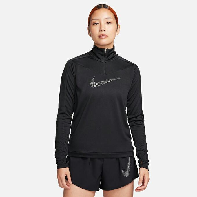 ナイキ ランニングウェア Tシャツ 長袖 レディース HBR ペーサーL