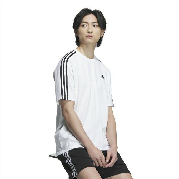 【最新作】 ESSENTIALS 半袖Tシャツ アディダス Tシャツ 半袖 メンズ エッセンシャルズプラス ルーズ