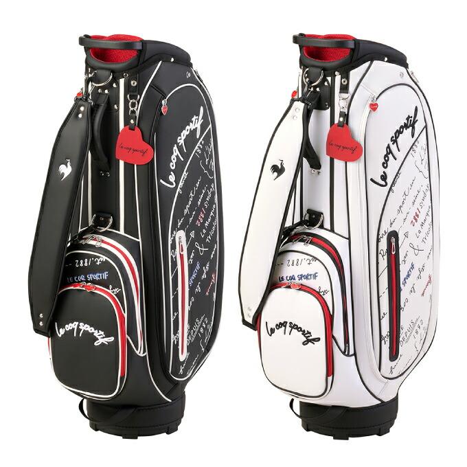 ルコックスポルティフ 総柄スタンド式 キャディバック（8.5型） ルコックスポルティフ 総柄スタンド式 キャディバック（8.5型