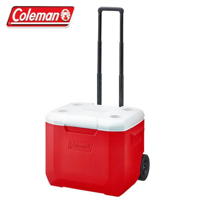 コールマン(Coleman) クーラーボックス ホイールクーラー/60QTレッド/ホワイト 2000027864 coleman rkt｜himaraya-rkt｜02