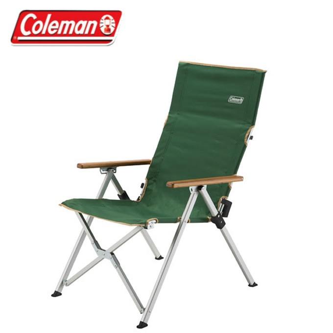【Coleman】レイチェア リクライニング　グリーン 折りたたみ アウトドア Coleman（コールマン） アウトドアチェア レイチェアグリーン