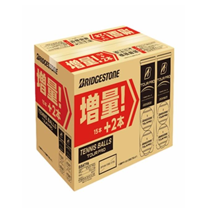 BRIDGESTONE（ブリヂストン） ツアープロ 増量BOX 4球×17缶(＋2缶増量
