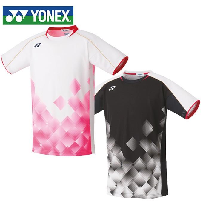 ヨネックス 日本代表着用モデル メンズ ゲームシャツ バドミントン 2019年モデル フィットスタイル ウェア 半袖Tシャツ YONEX