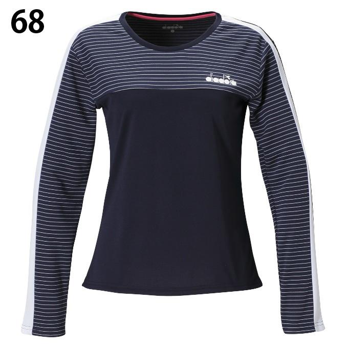 DIADORA（ディアドラ） テニスウェア バドミントンウェア Tシャツ 長袖