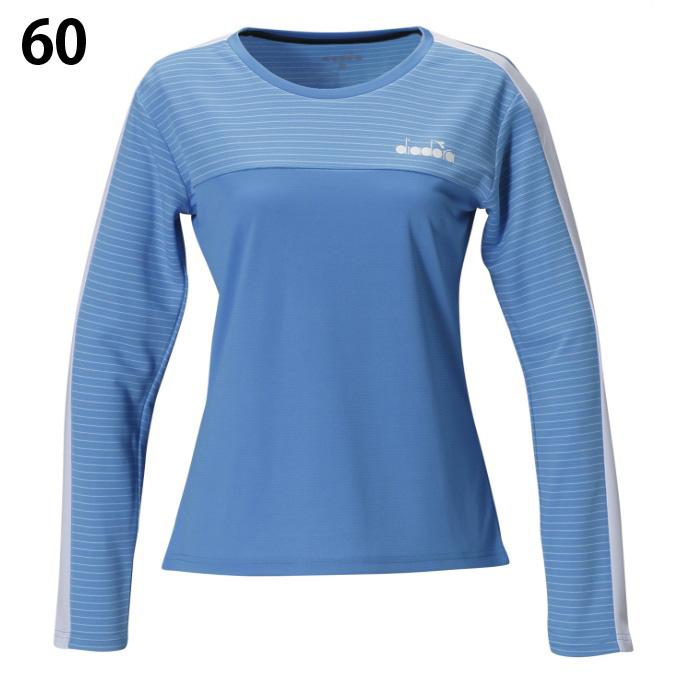 DIADORA（ディアドラ） テニスウェア バドミントンウェア Tシャツ 長袖