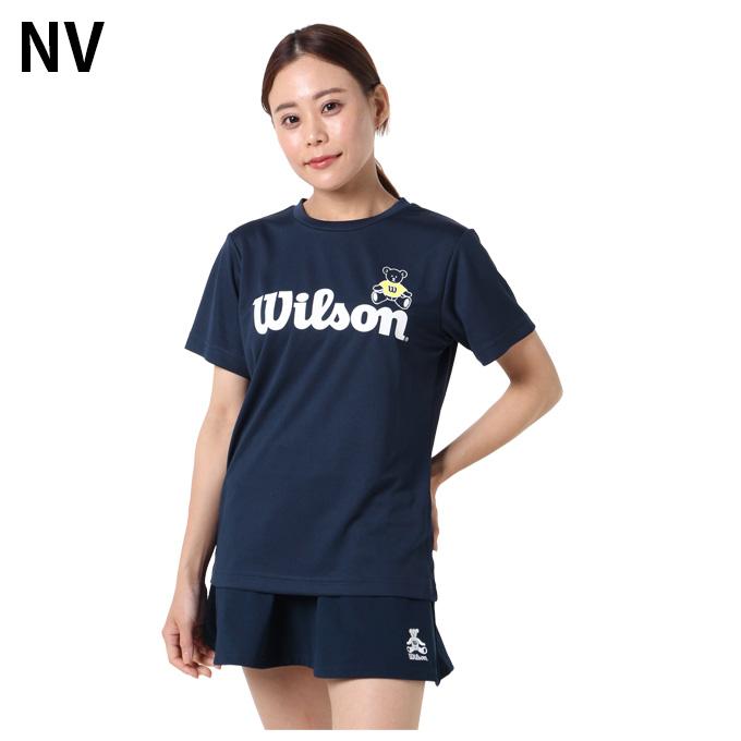 Wilson（ウイルソン） テニスウェア バドミントンウェア Tシャツ 半袖