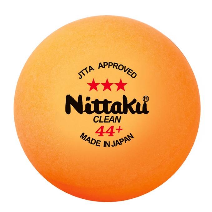 Nittaku（ニッタク） 卓球ボール 3スターラージクリーン 12球 公認球 