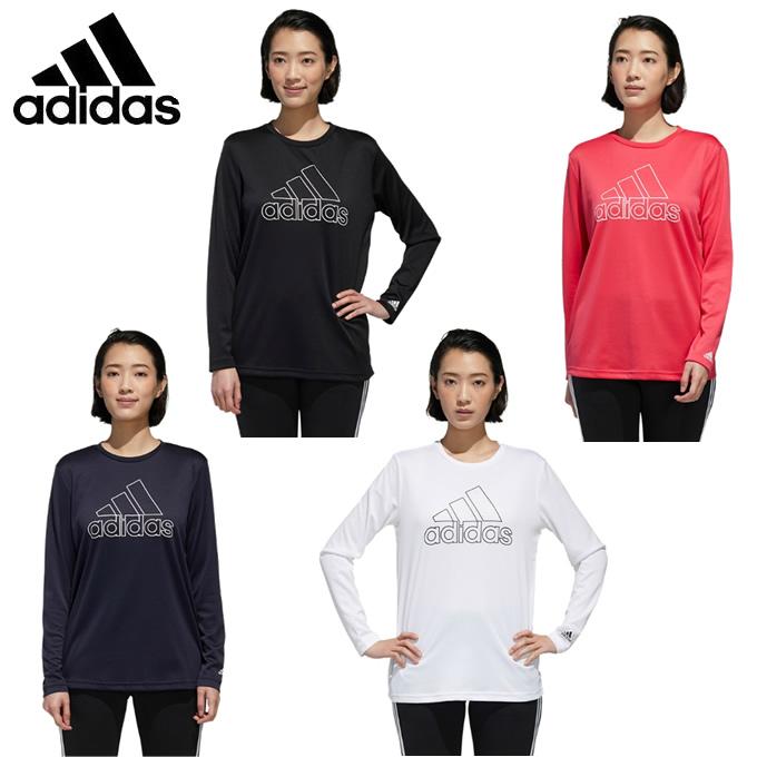 アディダス Tシャツ 長袖 レディース Mh Bos 長袖機能ｔシャツ Ixk58 Adidas メール便可 Sw ヒマラヤトレーニングフィットネス 通販 Yahoo ショッピング