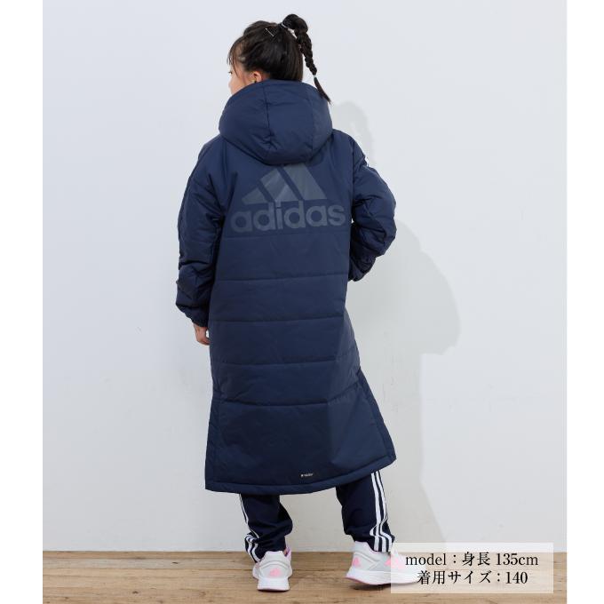 adidas アディダス ベンチコート ジュニア YK BOA ロングコート adidas アディダス ベンチコート ジュニア YK BOA ロングコート