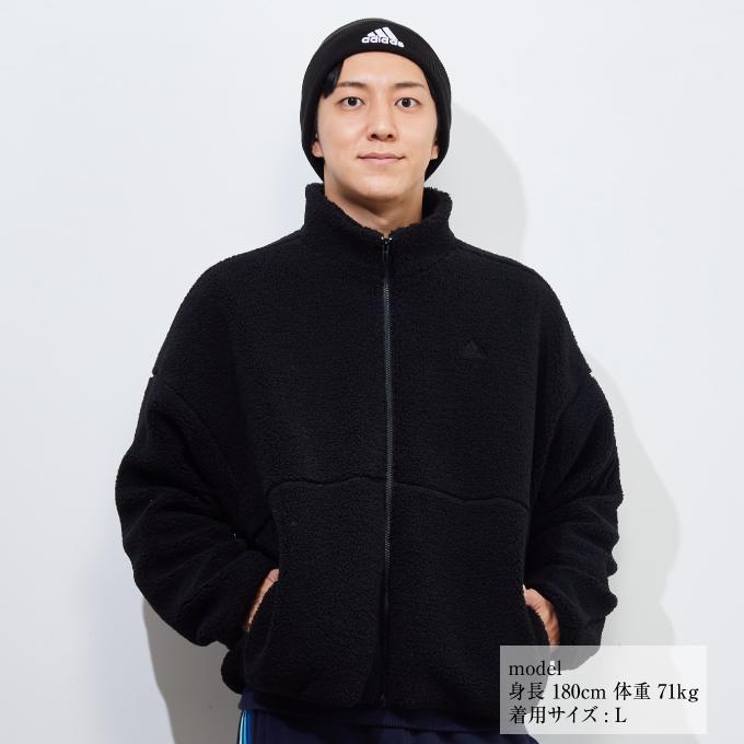 adidas アディダス フリースジャケット メンズ M MHELG ボアジャケット  
