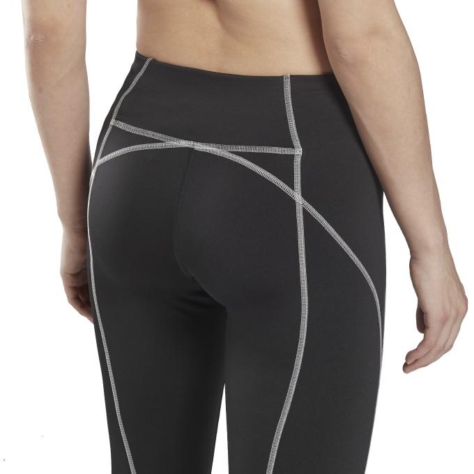 リーボック Reebok ロングタイツ レディース ワークアウト レディ ビッグロゴ レギンス Workout Ready Big Logo ...
