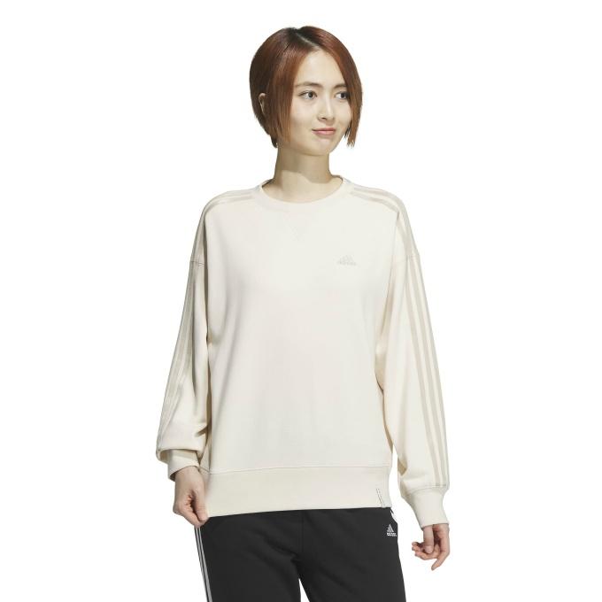 adidas アディダス スウェットトレーナー レディース W ESS+ 3ST  