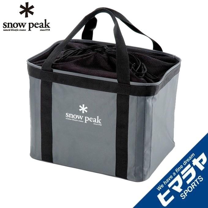 アウトドア Snow Peak ギアコンテナ ブラック