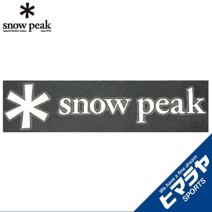 旧ロゴスノーピーク　希少　レア snow peak（スノーピーク） ☆スノーピークロゴステッカー