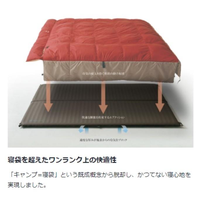 snow peak（スノーピーク） シュラフ 寝袋 封筒型 グランドオフトン