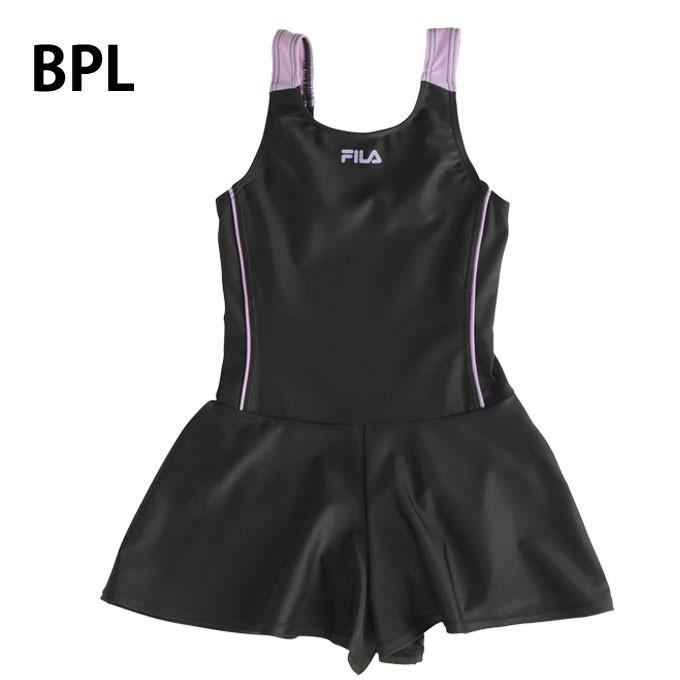 フィラ スクール水着 女の子 ワンピース ジュニア キュロパン 124 685 スイムウェア 水着 Fila 人気激安