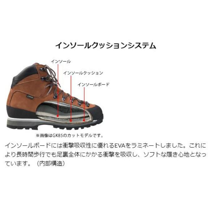 キャラバン トレッキングシューズ ゴアテックス ハイカット レディース C1-02S 0010106 220 レッド GORE-TEX Caravan 登山靴｜himaraya｜04