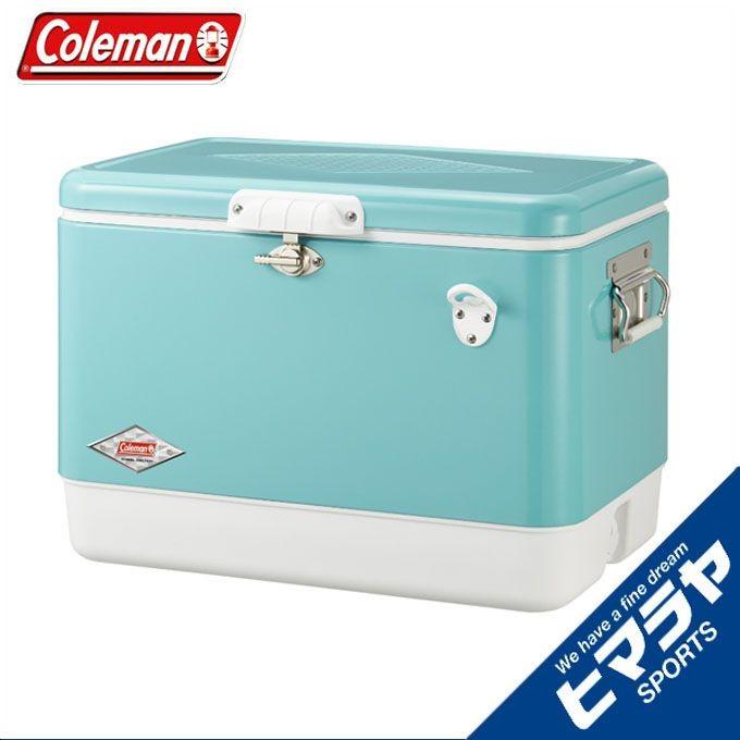 コールマン クーラーボックス 51L 54QT 60TH アニバーサリースチール