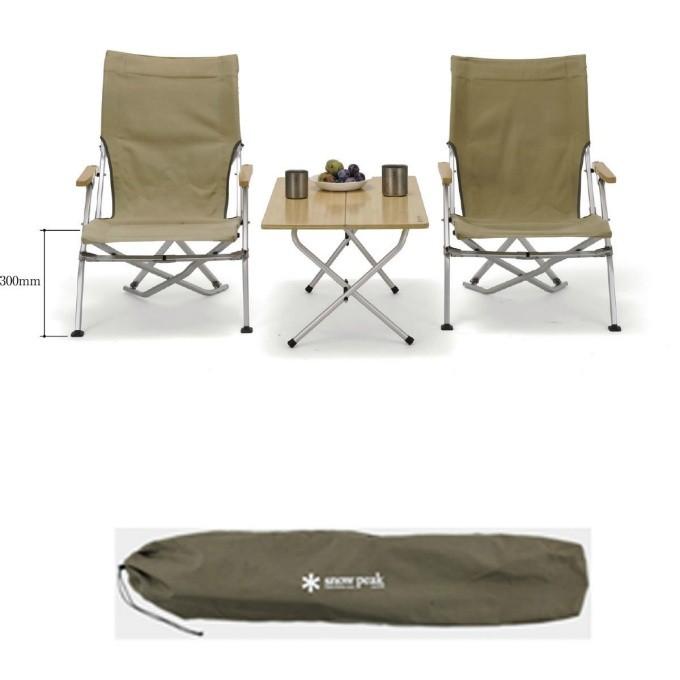 snow peak（スノーピーク） アウトドアチェア ローチェア30カーキ LV