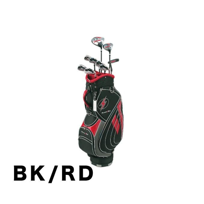 初心者 パワービルド メンズ SR クラブセット ゴルフクラブ - クラブセット