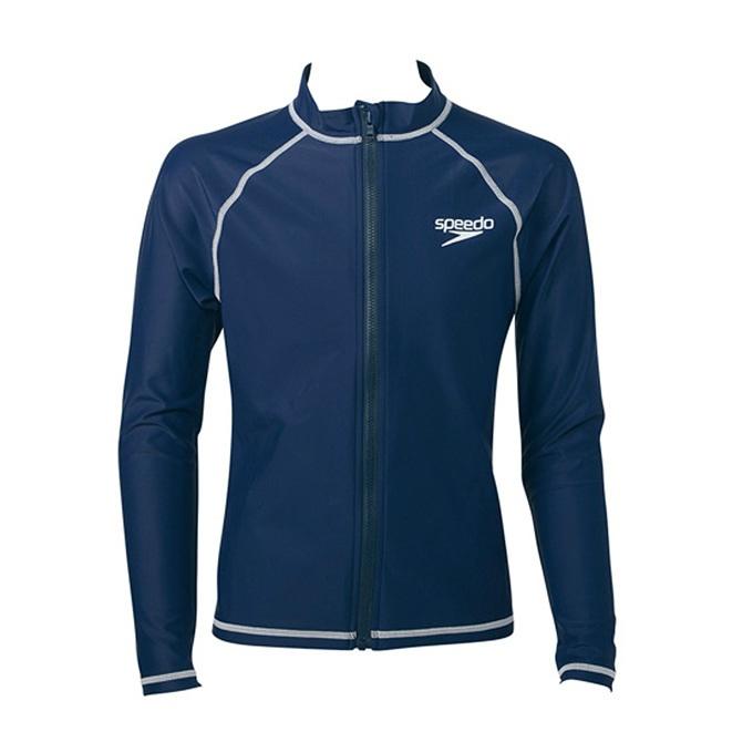 ✶ Speedo 水泳ウェア THE SUIT 長袖 speedo（スピード） ラッシュガード 長袖 ジュニア スクール水着