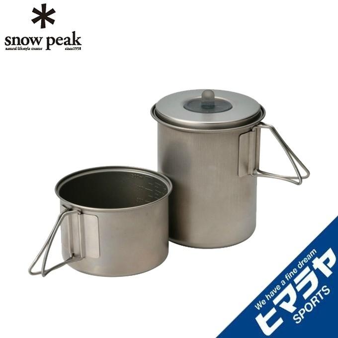 snow peak スノーピーク ソロクッカー 鍋セット 極 チタン SCS snow peak スノーピーク ソロクッカー 鍋セット 極 チタン SCS