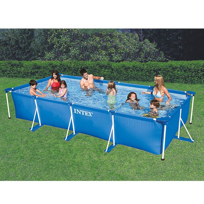 INTEX インテックス フレームプール 大型 450×220×84cm 6歳以上 レク  