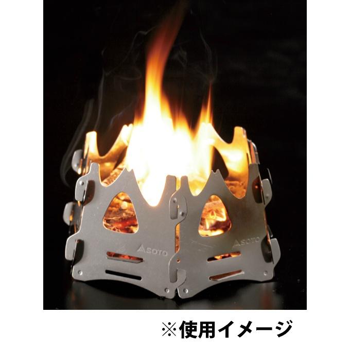 ソト 焚き火台 ミニ焚き火台ヘキサ ST-942 SOTO|ヒマラヤ PayPayモール店|03