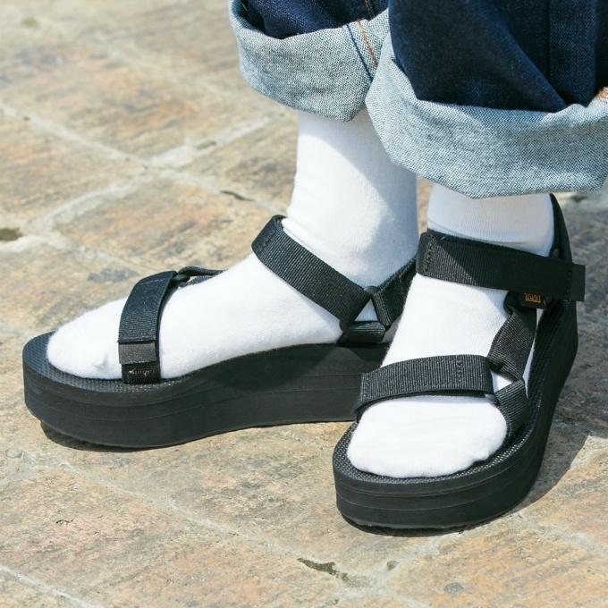 Teva（テバ） サンダル レディース 厚底 フラットフォーム