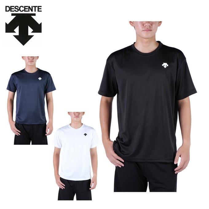 DESCENTE（デサント） Tシャツ 半袖 メンズ ワンポイント機能Tシャツ
