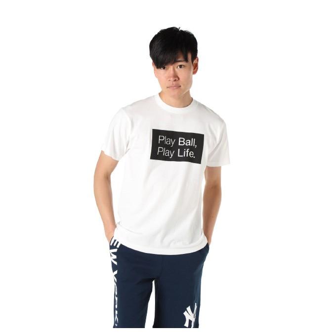 野球ウェア 半袖Tシャツ メンズ レディース 球活オリジナルTシャツ ユニセックス 12JA7Q5101｜himaraya