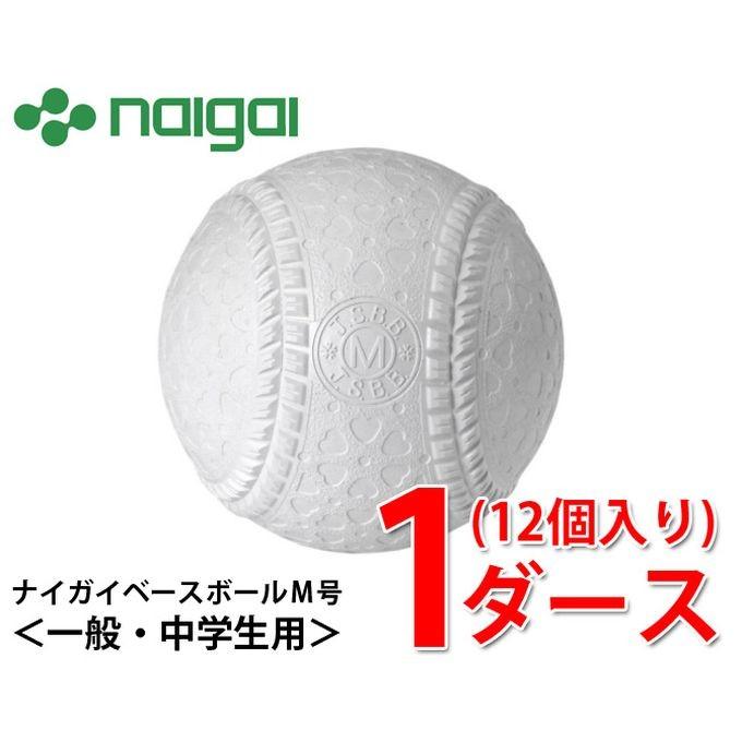 ナイガイベースボール 野球 軟式ボール M号 1ダース 12個入り ナイガイベースボールM号ダース MSPNEW NAIGAI BASEBALL NAIGAI（ナイガイ） ナイガイベースボール 野球 軟式ボール M号 1