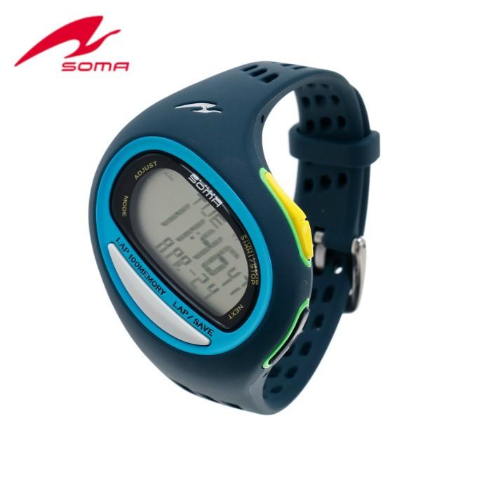 ソーマ ランニングウォッチ メンズ レディース RunONE100SL LARGE NS08005 SOMA 0000000784416