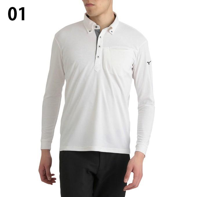 ミズノ ゴルフウェア ポロシャツ 長袖 メンズ ブレスサーモシャツ 52ma8502 Mizuno ヒマラヤ Paypayモール店 通販 Paypayモール